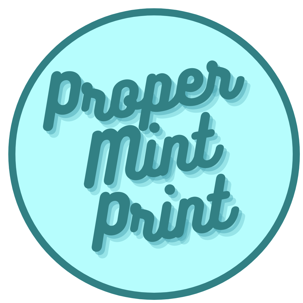 mint print logo