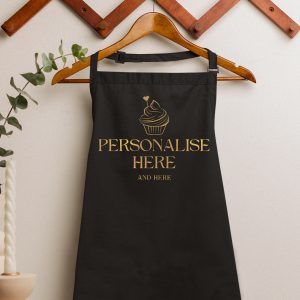Personalised Apron Cupcake design