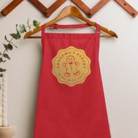 Apron20 personalised gingerbread apron