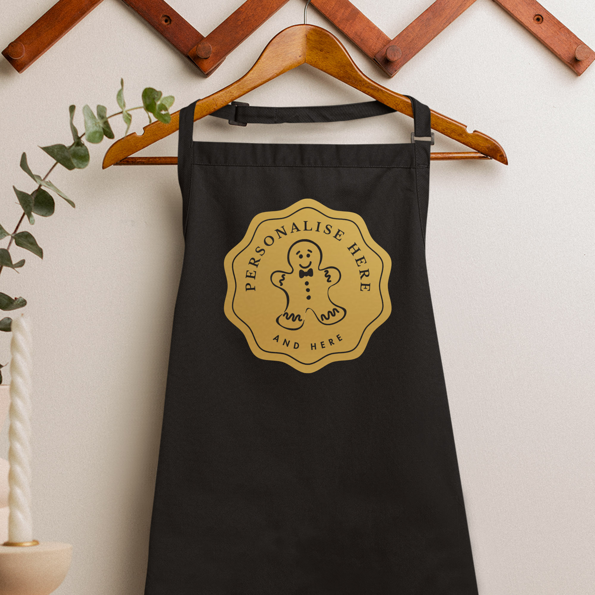 Apron24 personalised gingerbread apron