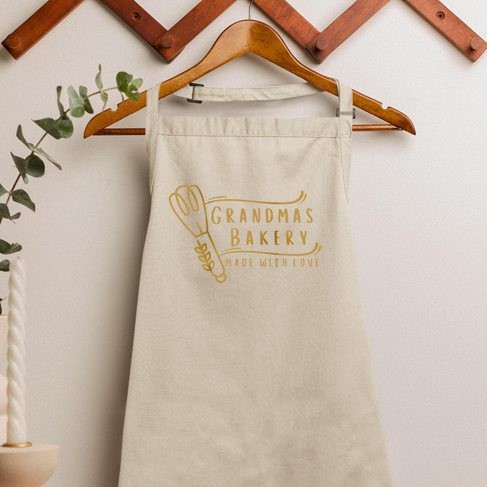 Apron26 Grandmas Bakery personalised apron