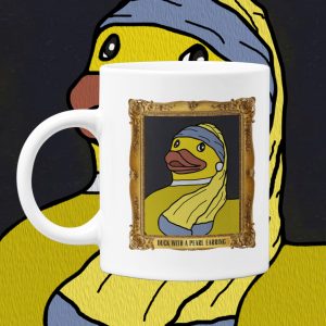 Duck with a Pearl Earring