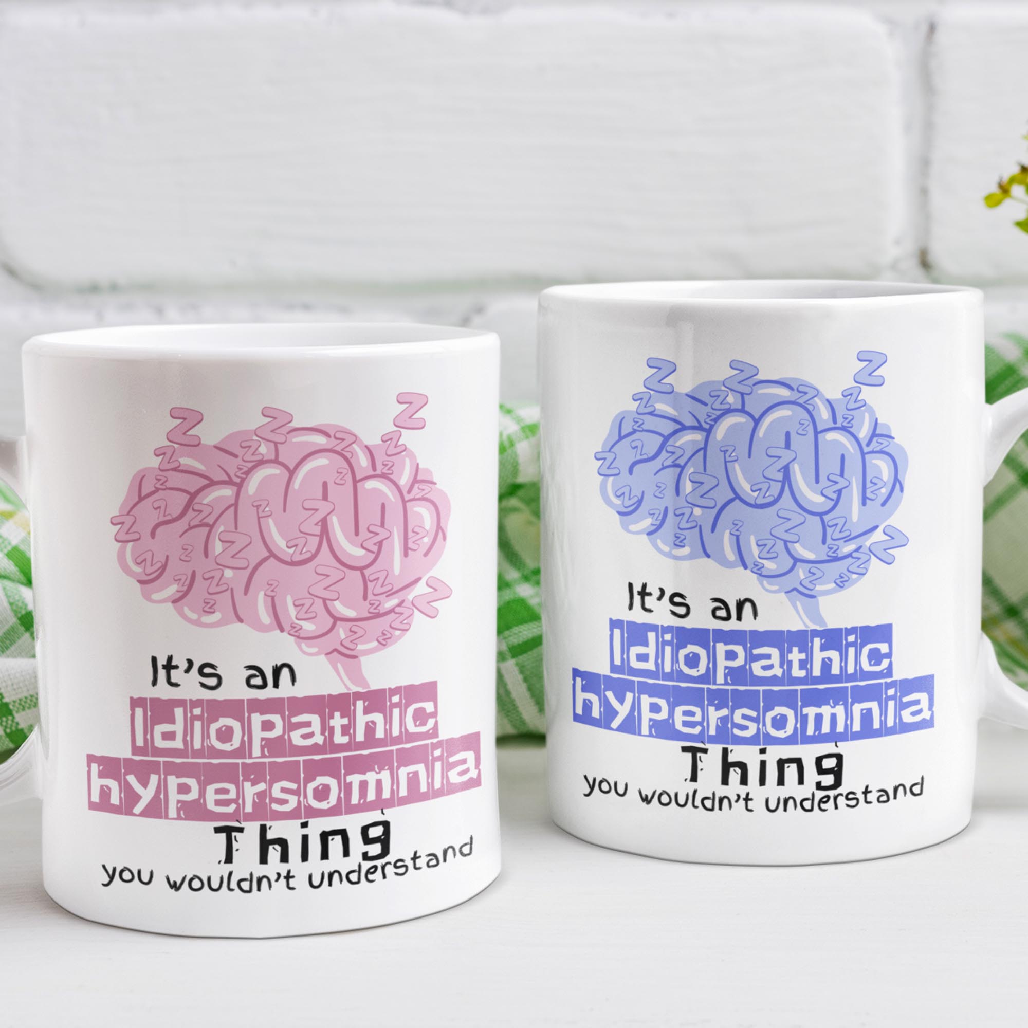NarcMug1 It's a narcolepsy thing IH idiopathic hypersomnia