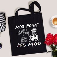 Premium Tote (2) moo point friends tote bag