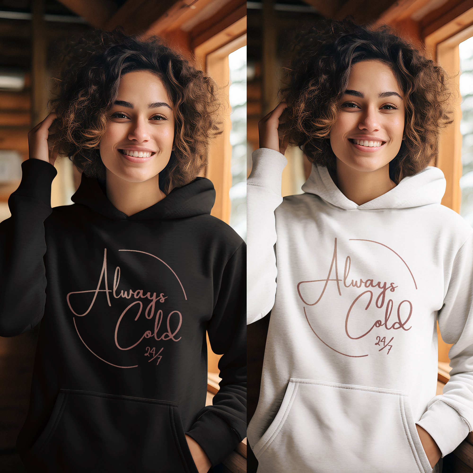 alwayscold3 Always Cold Hoodie Sweatshirt