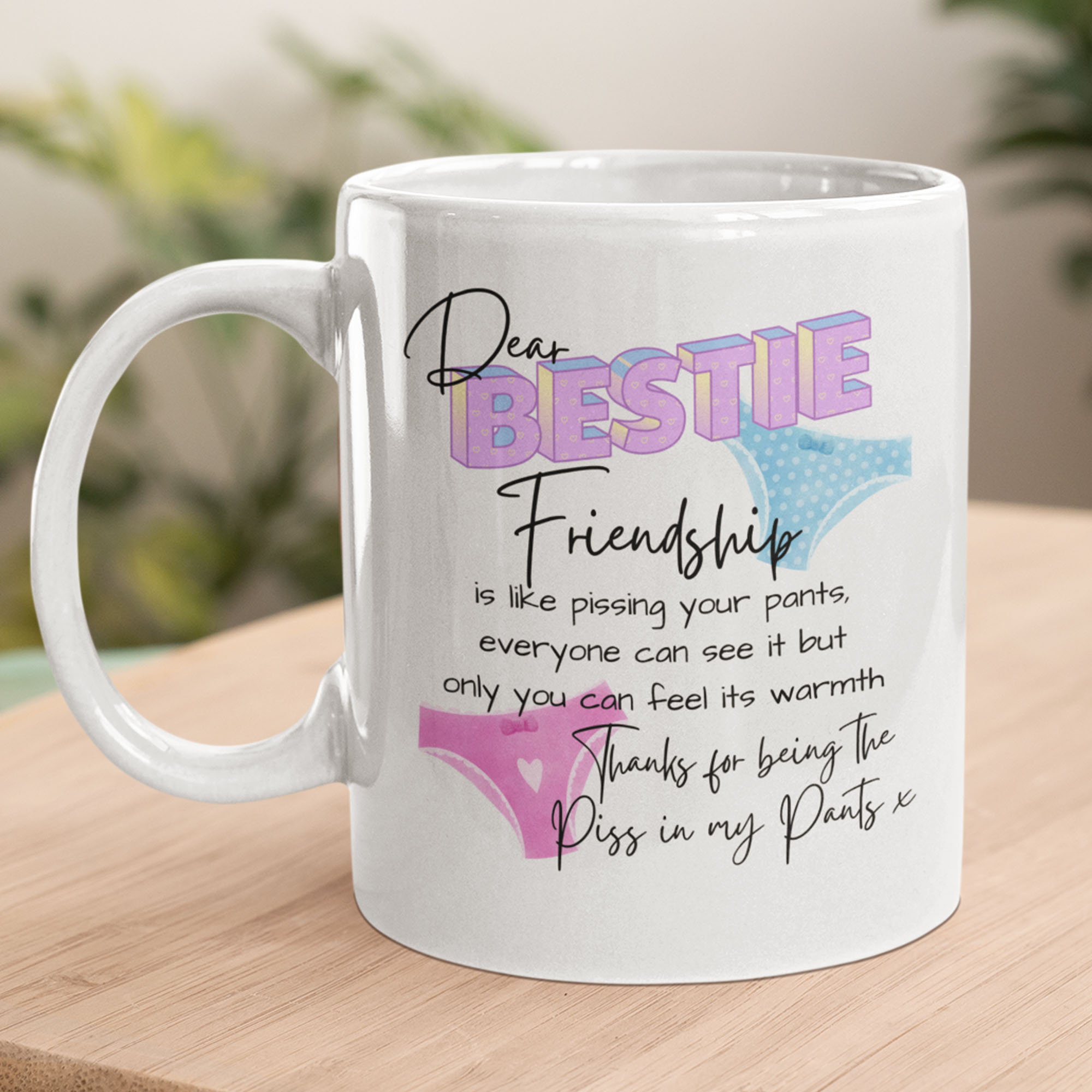 bestie5 Bestie mug with funny friendship quote