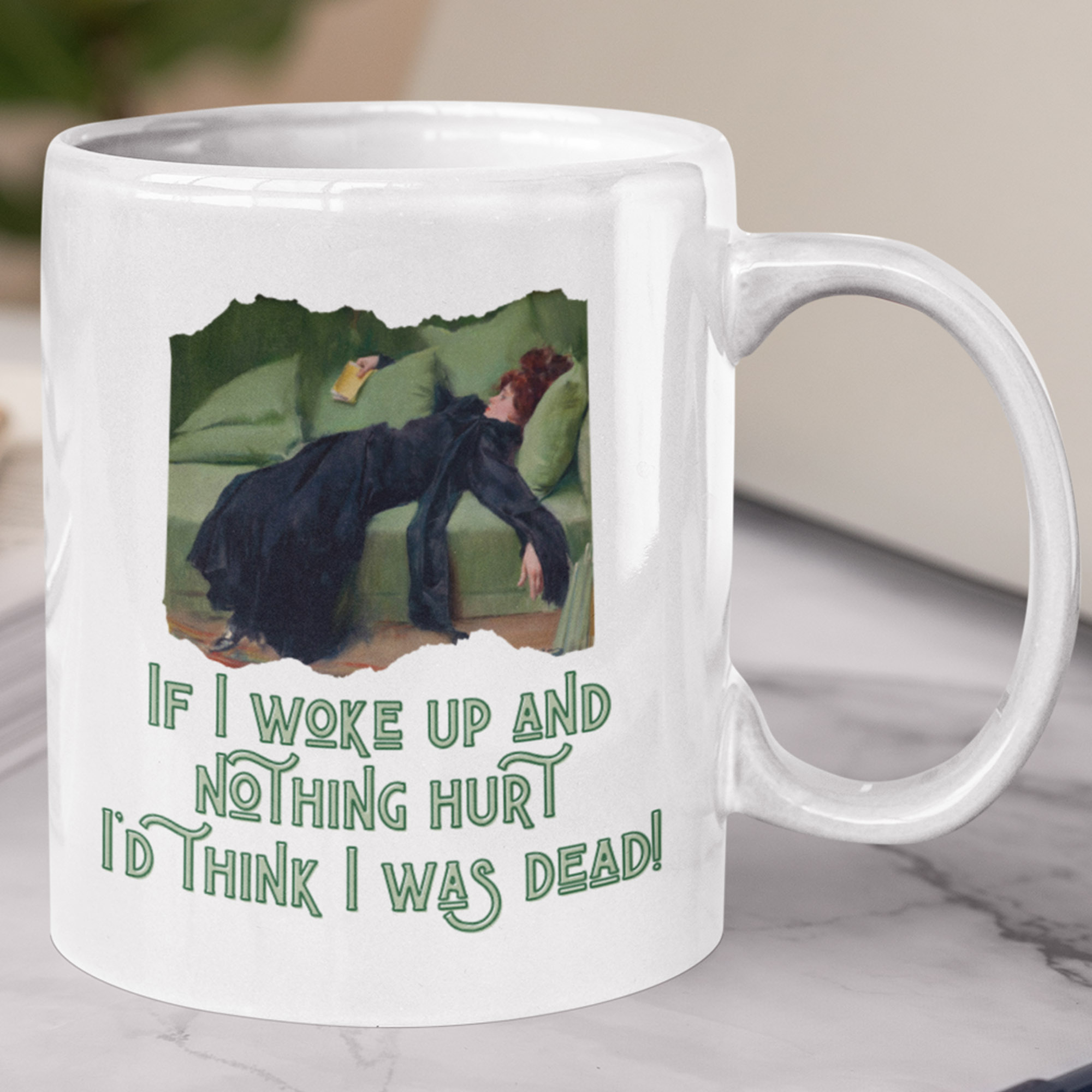 deadmug4 If woke up and nothing hurt I'd think I was dead