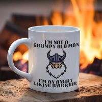 Grumpy Old Man/Viking warrior
