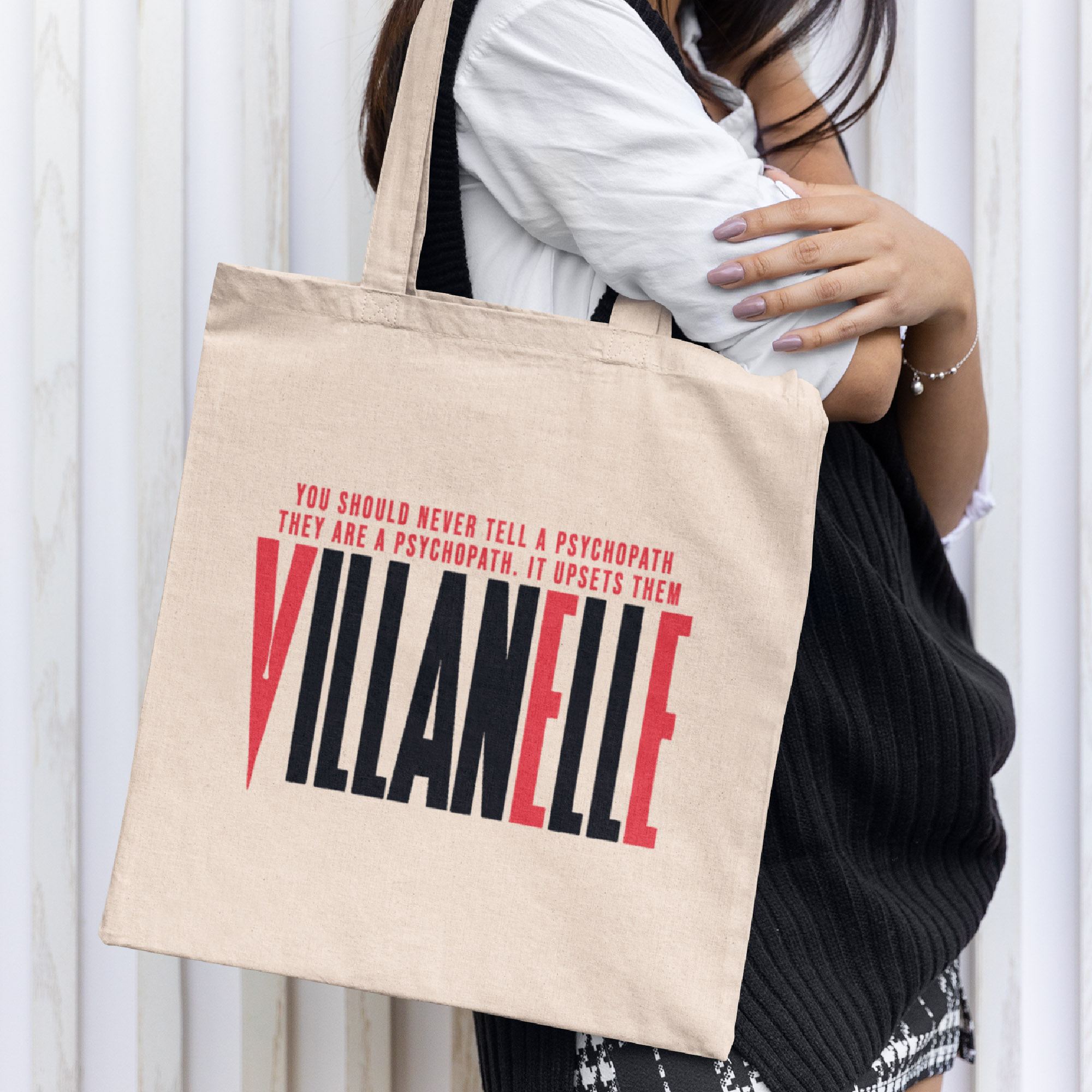 vil8 Villanelle Killing Eve tote bag