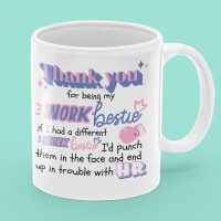 workbestie if I had a different work bestie I'd punch them