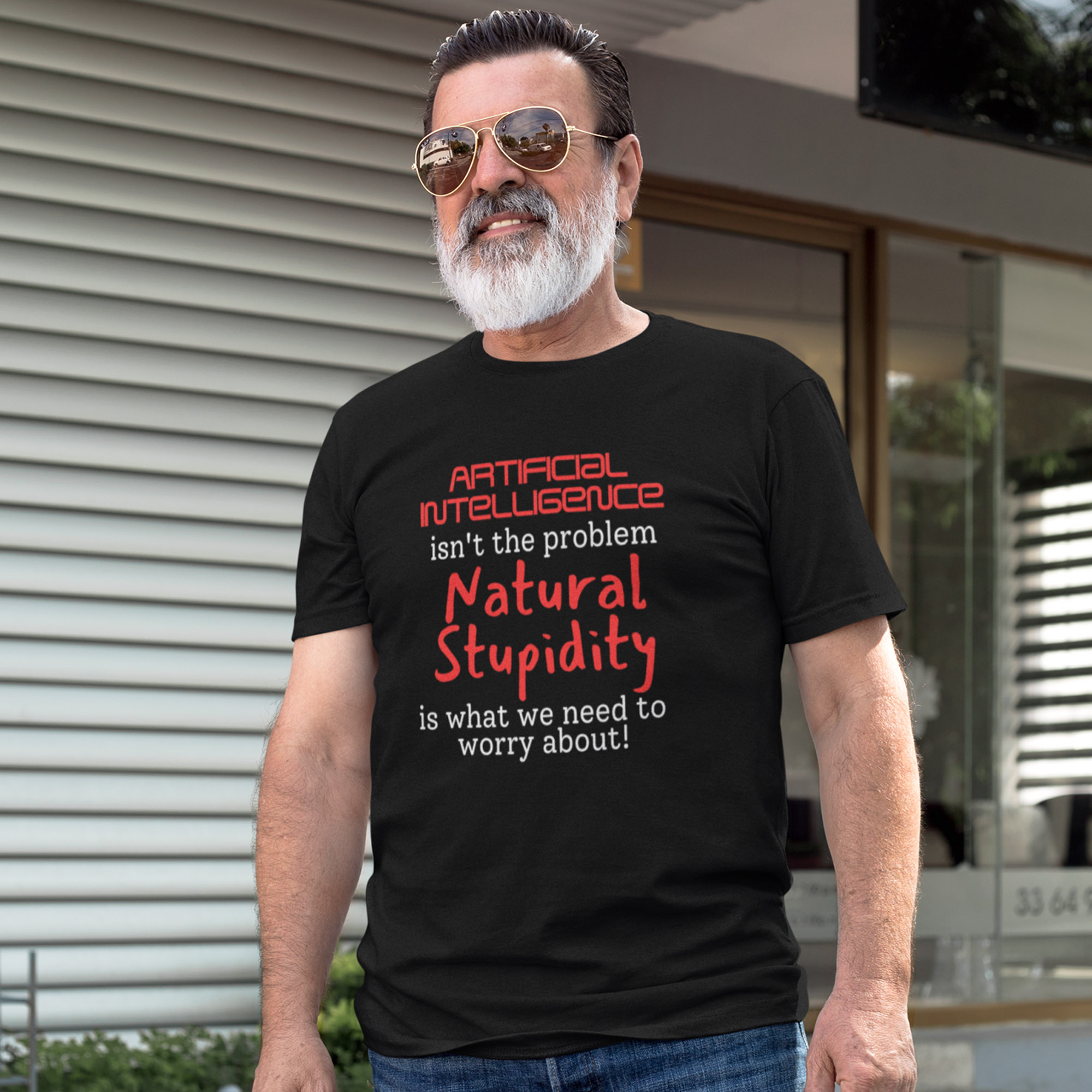 ai1 AI isn't the problem, natural stupidity is what we need to worry about