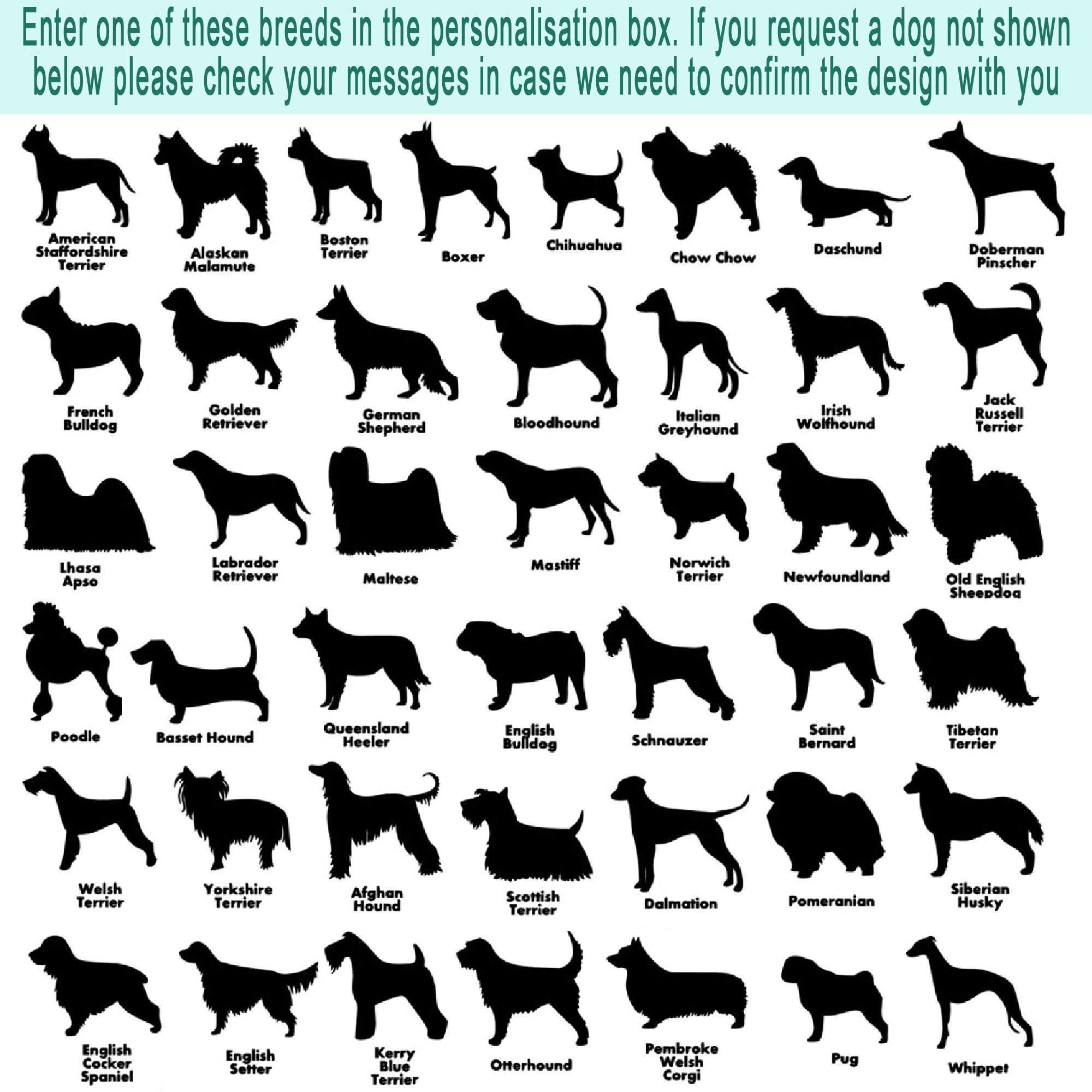 dogs dog silhouettes