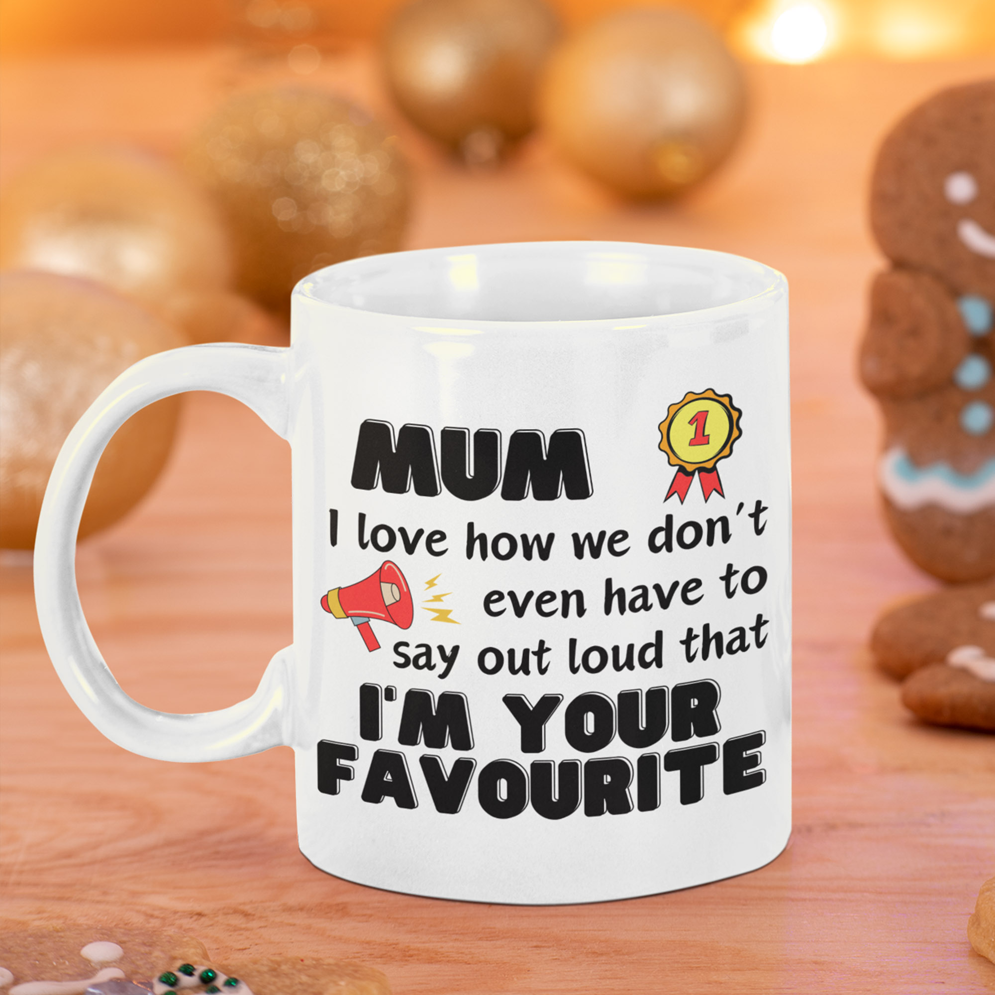 Imfave2 mum I'm your favourite child mug