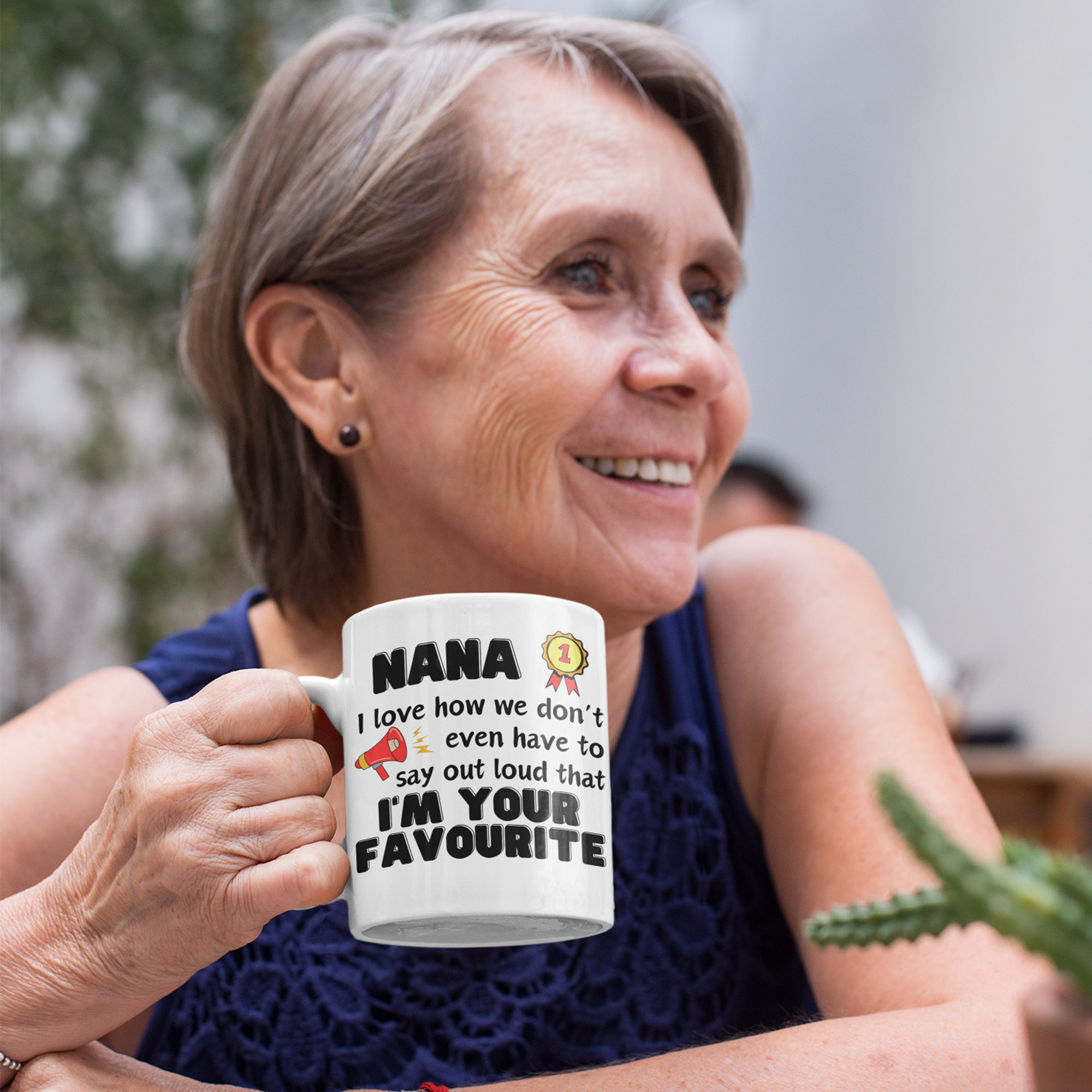 Imfave5 nana I'm your favourite grandchild mug