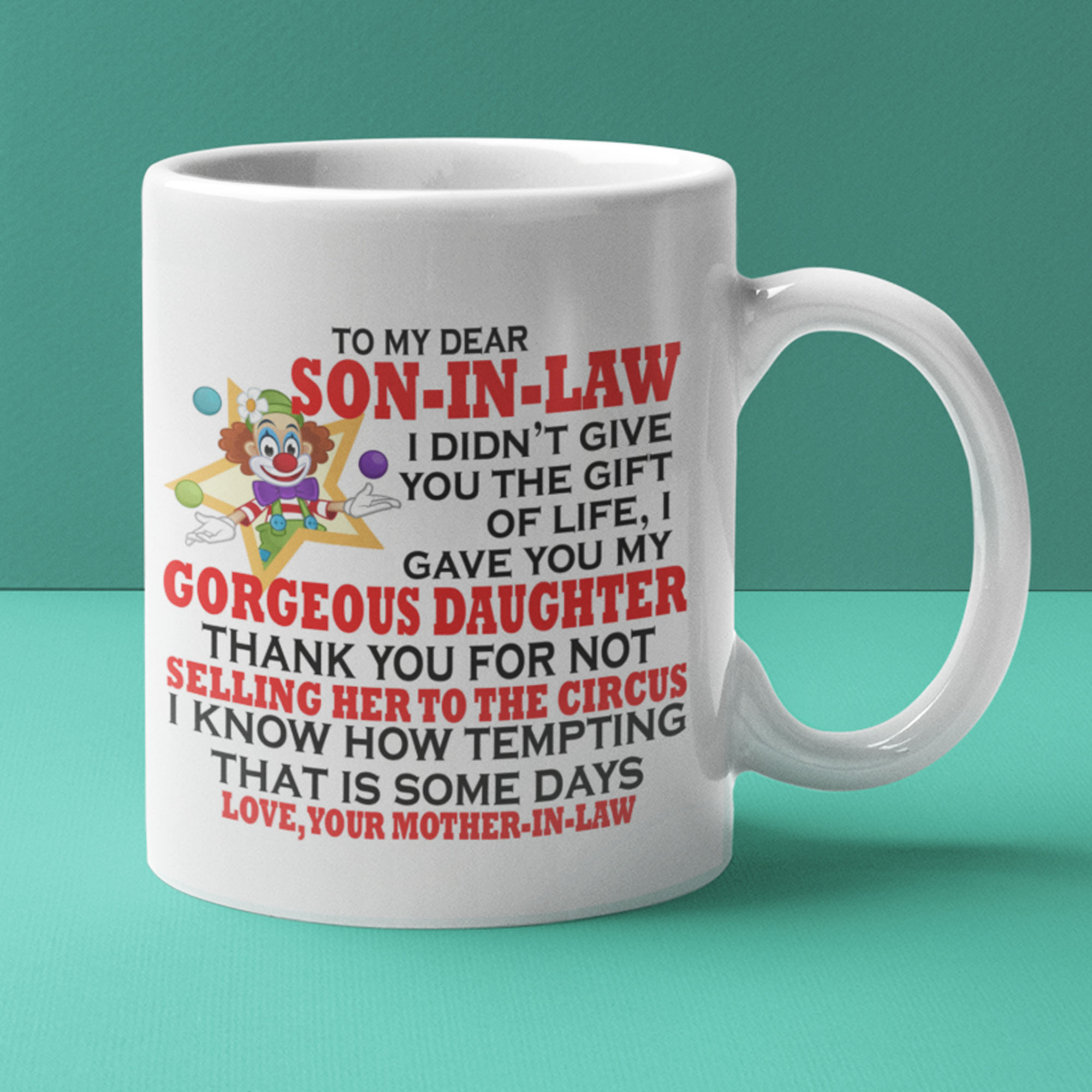 Funny Son in Law mug