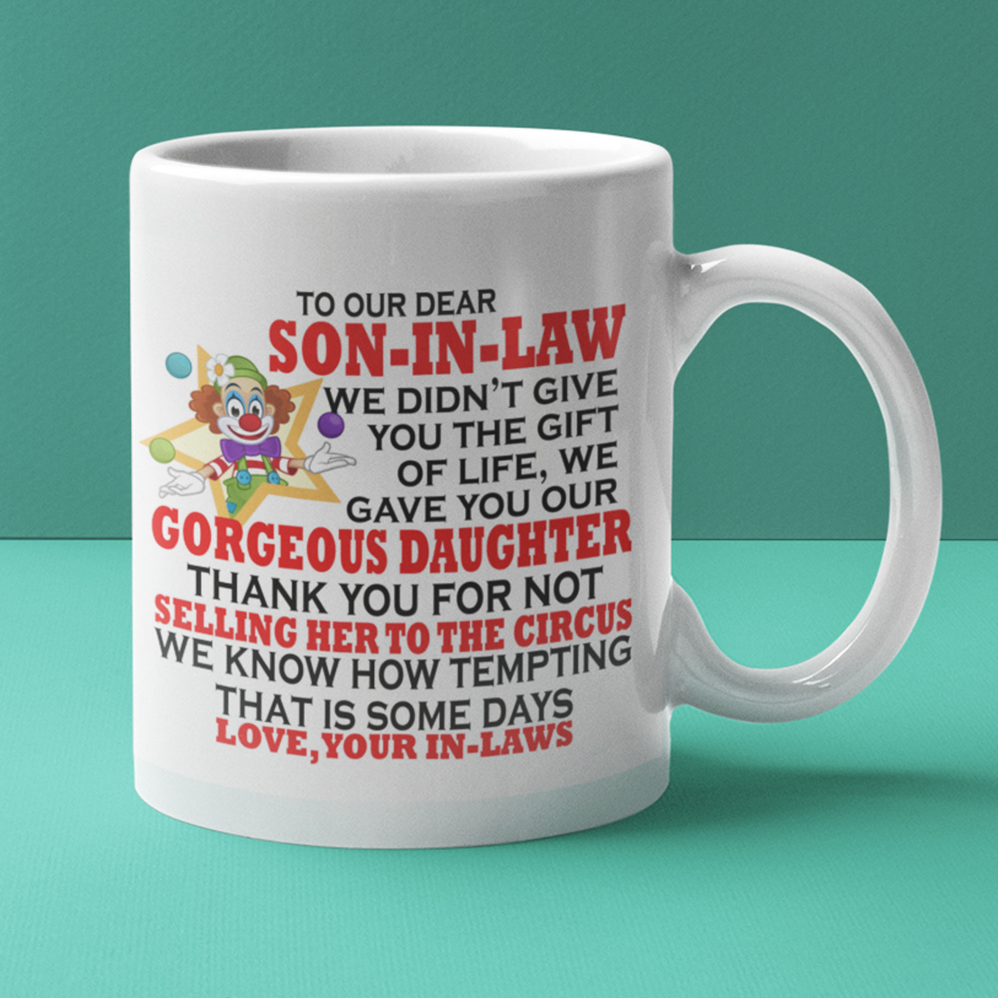 Funny Son in Law mug