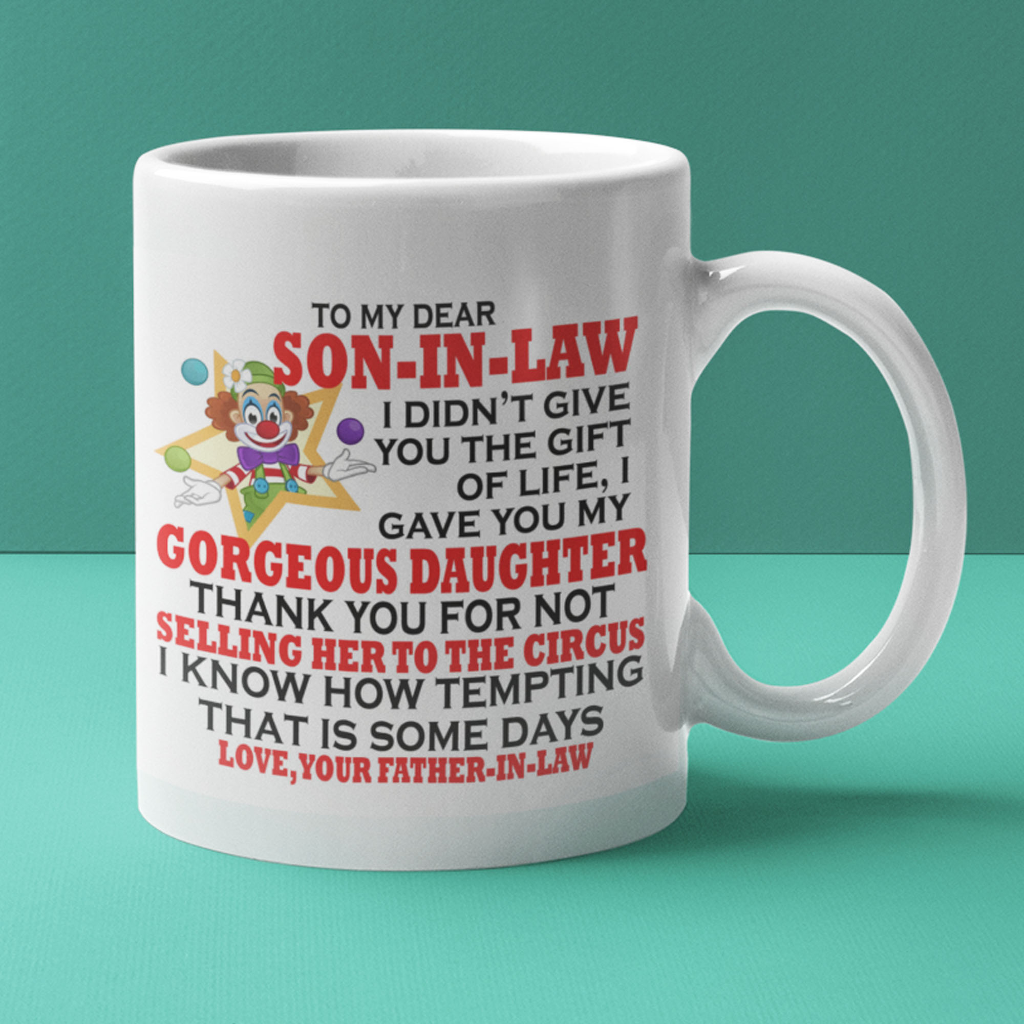 Funny Son in Law mug