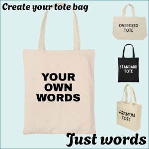 CYO Tote bag - Words only
