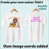 CYO Unisex Tshirt - with image/Photo - Double Sided