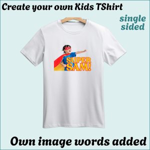 CYO Kids Tshirt - with image/photo - Single Sided