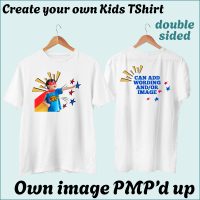 CYO Kids Tshirt - with image/photo - Double Sided