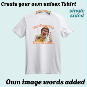 CYO Unisex Tshirt - with image/Photo - Single Sided