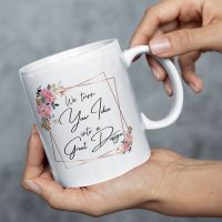 Create Your Own mug - Flower frame design