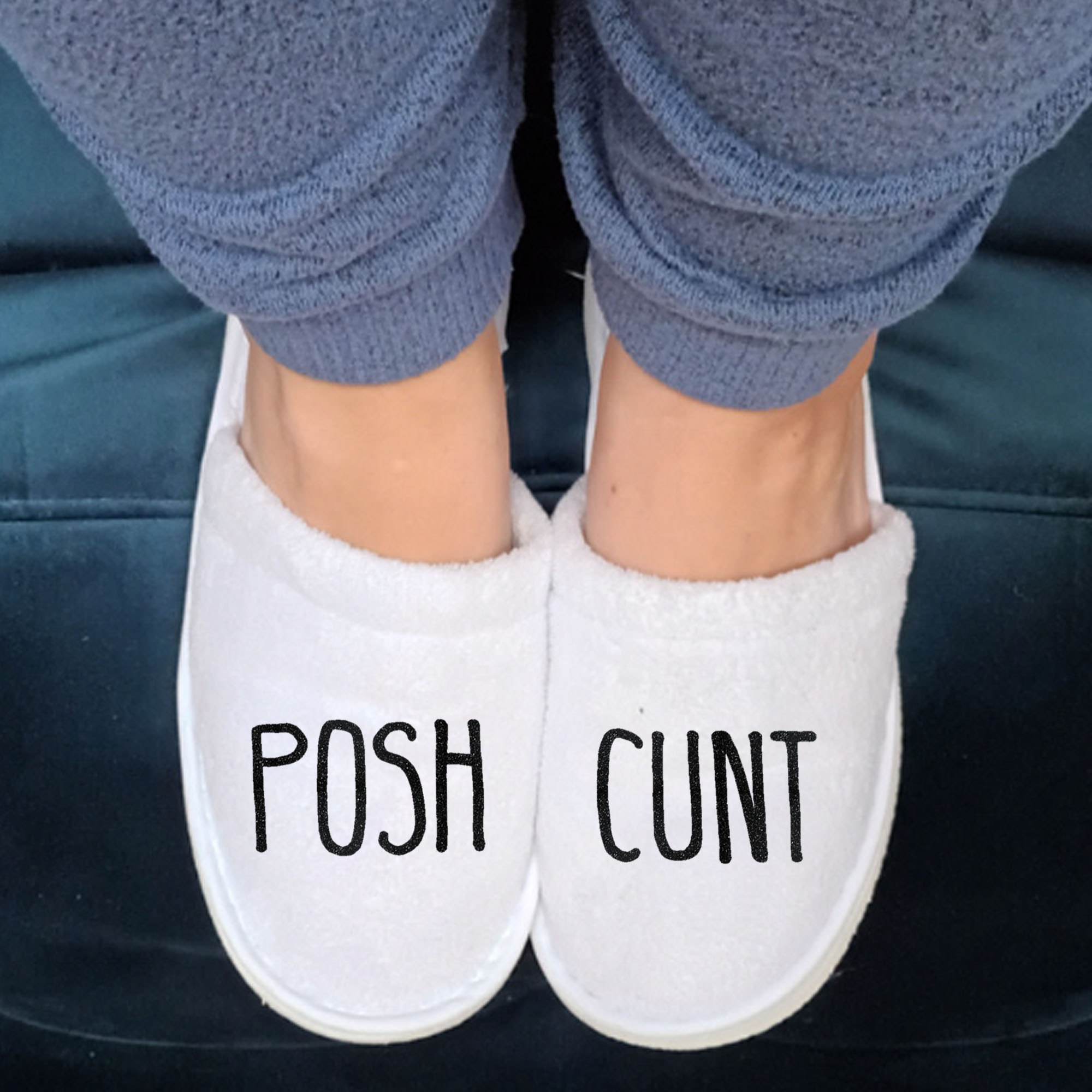 slippers11 Funny rude Spa Slippers