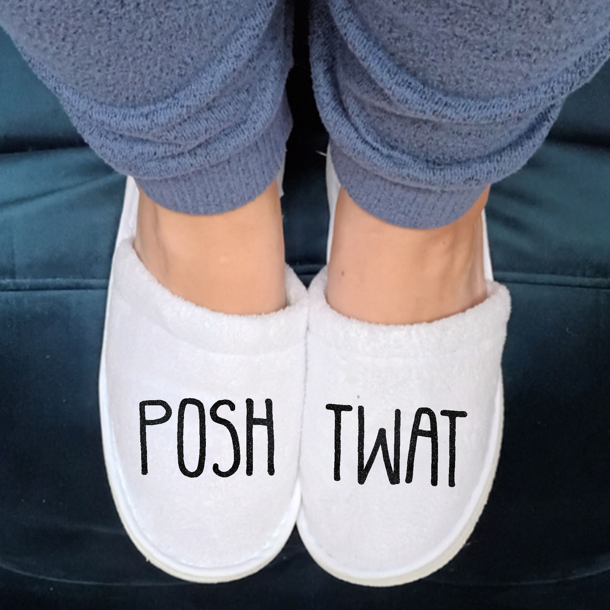 slippers14 Funny rude Spa Slippers