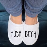 slippers17 Funny rude Spa Slippers