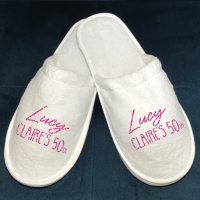 slippers3 Personalised Spa Slippers