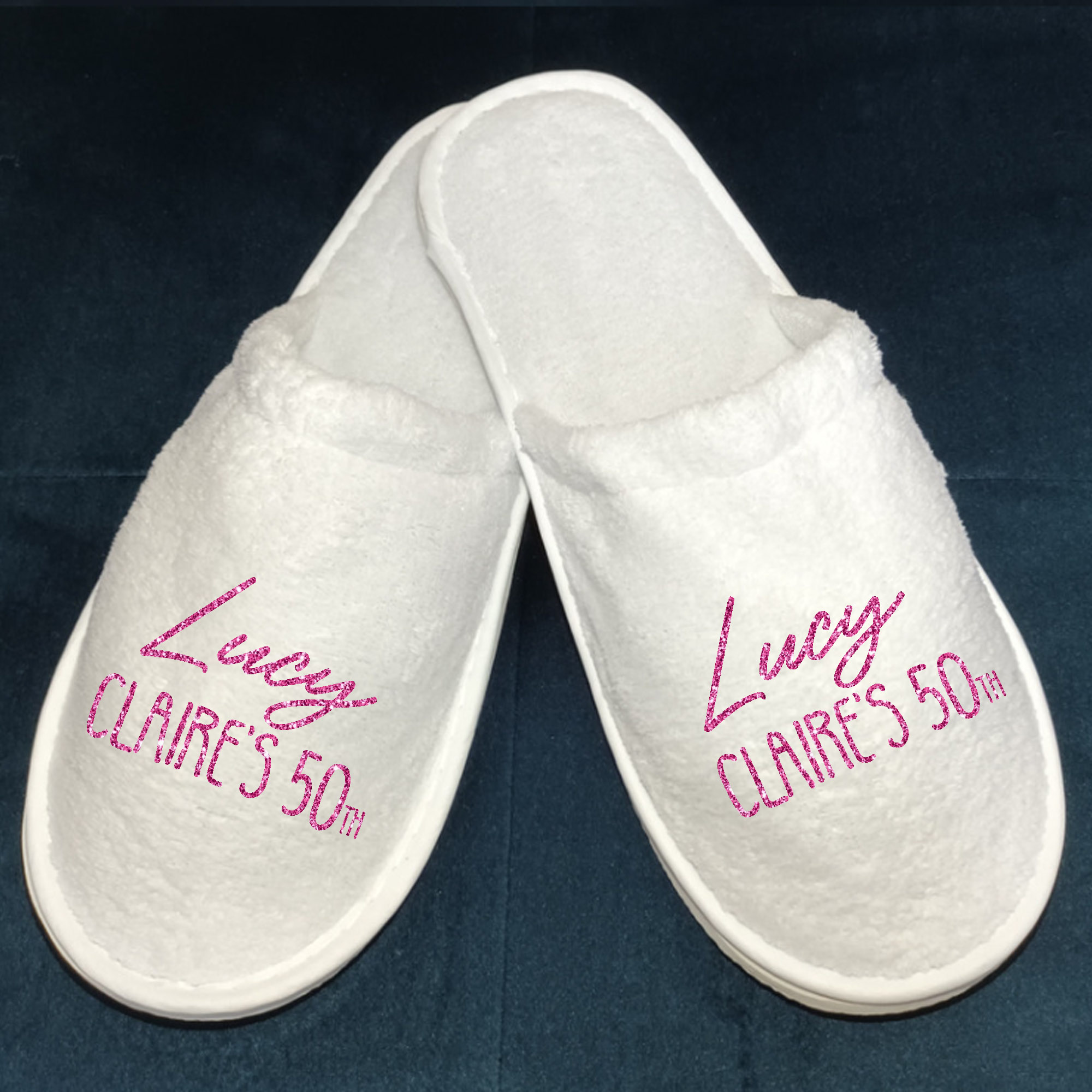 slippers3 Personalised Spa Slippers