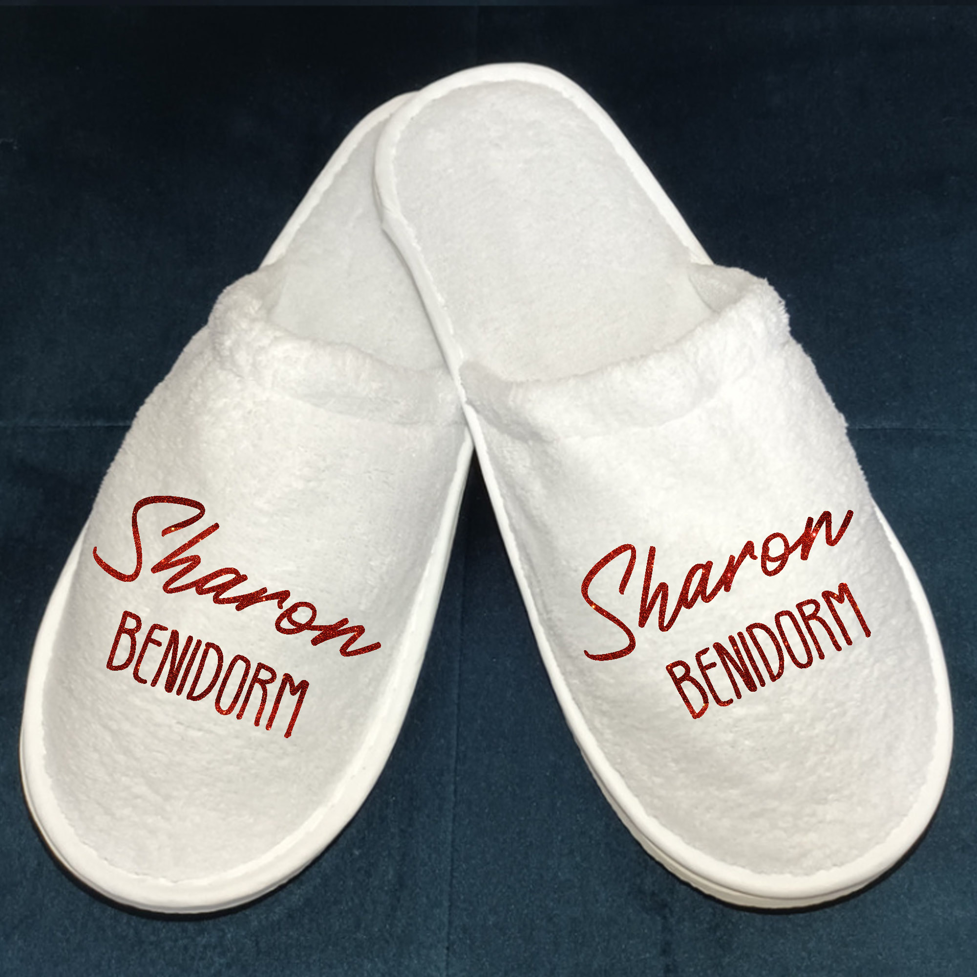 slippers4 Personalised Spa Slippers