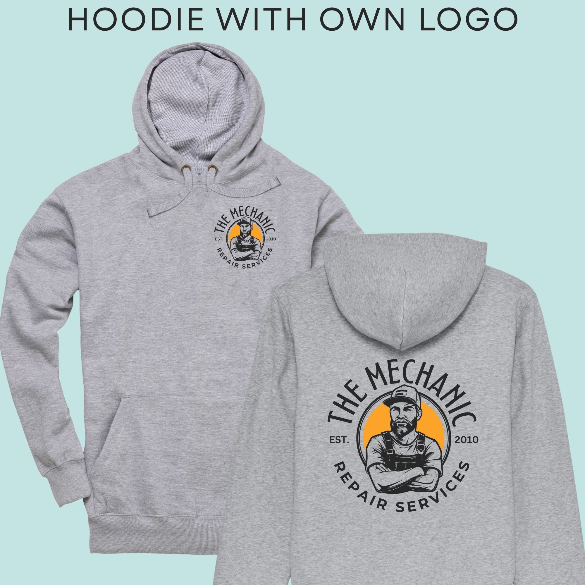 hoodie with own logo hoodie with own logo