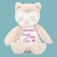 personalised owl Personalised Keepsake Teddy