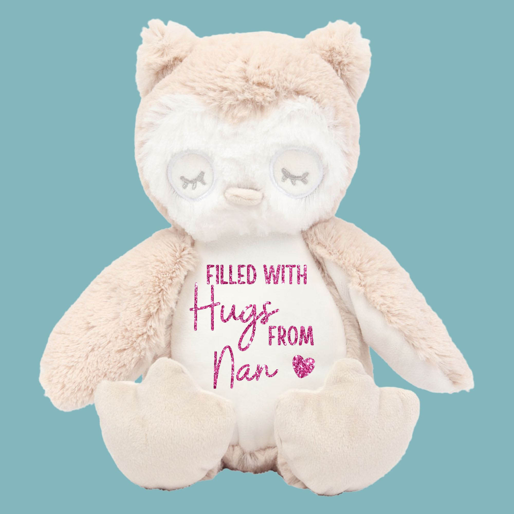 personalised owl Personalised Keepsake Teddy