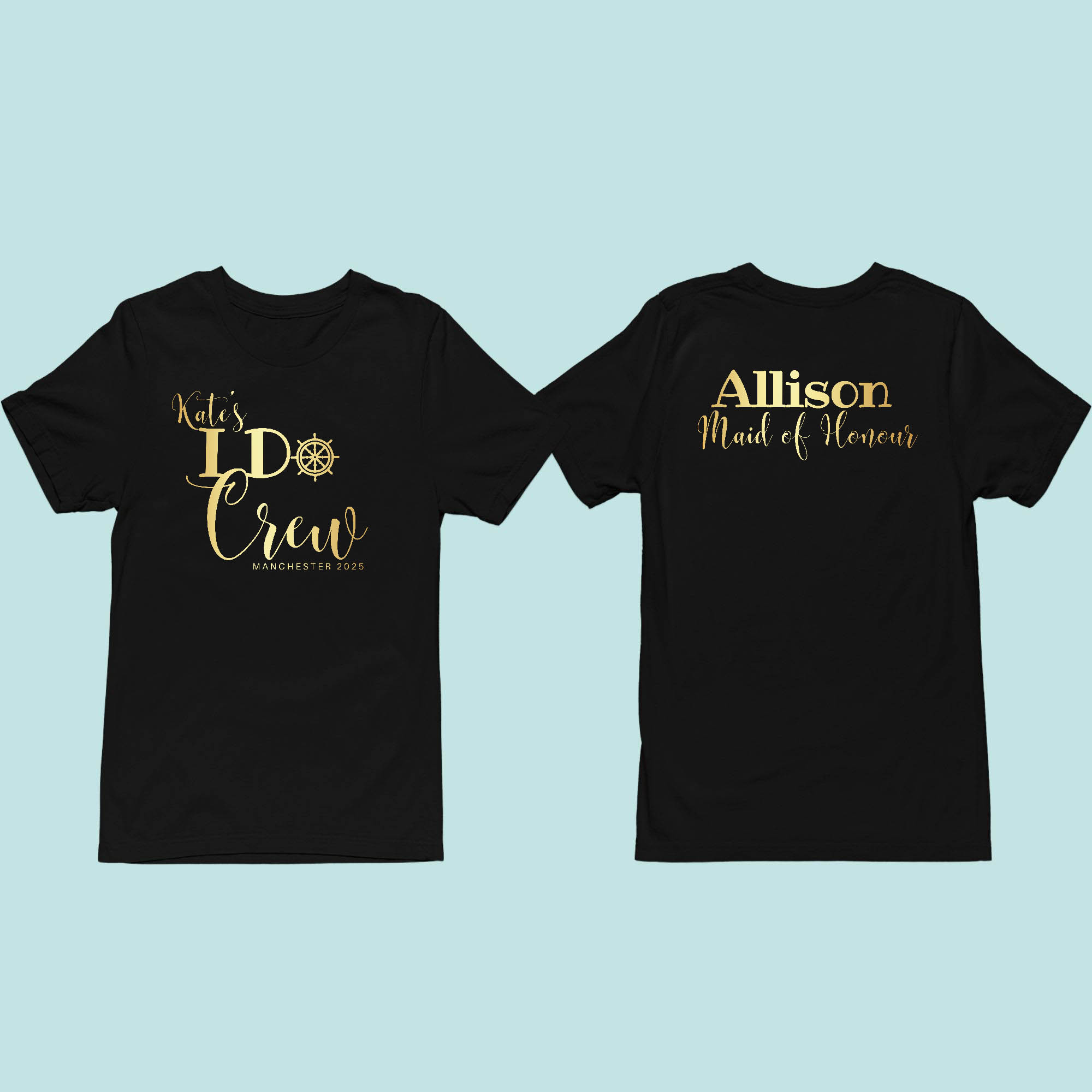 I do crew sailor hen tshirt black I do crew sailor hen tshirt black