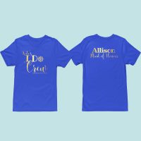 I do crew sailor hen tshirt blue I do crew sailor hen tshirt blue