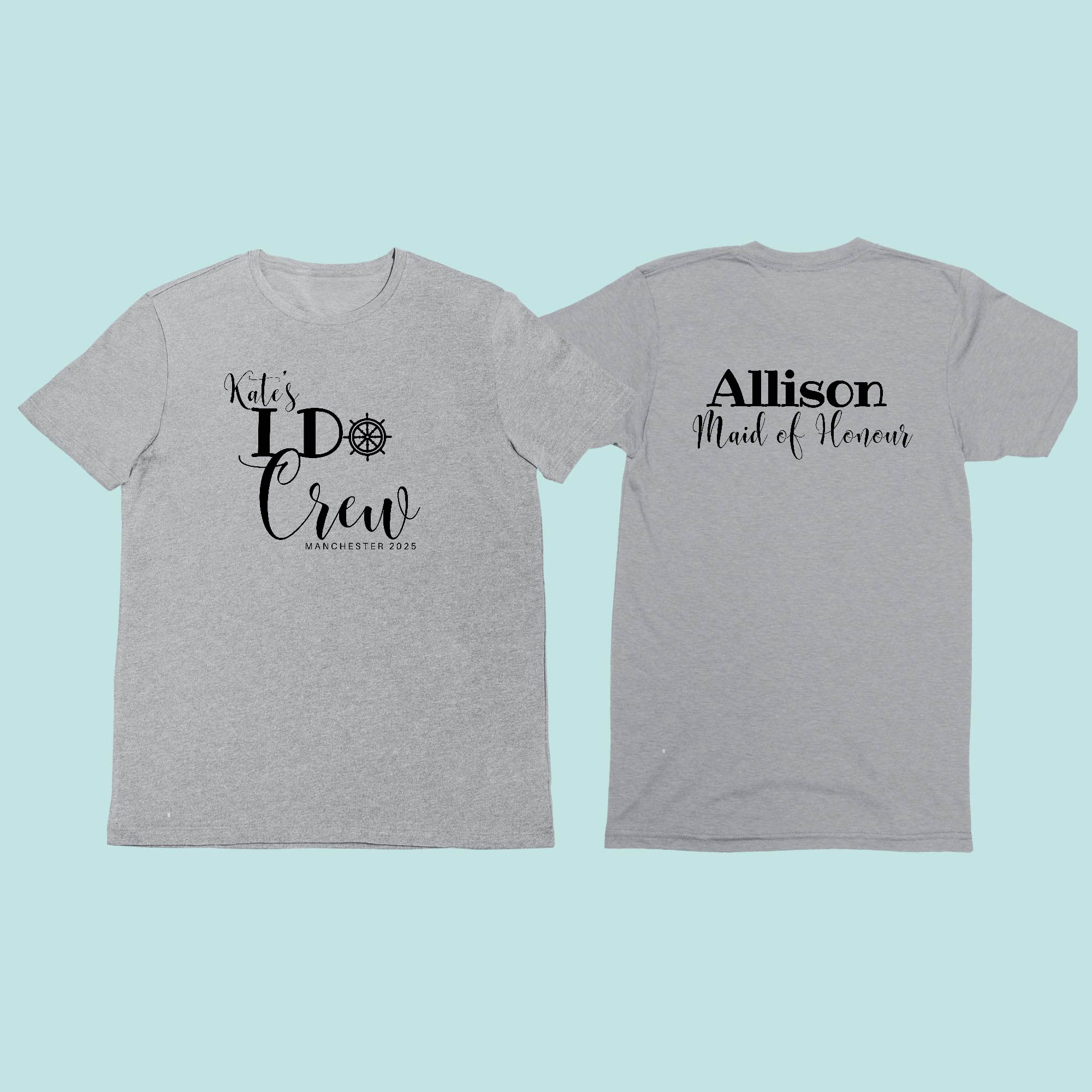I do crew sailor hen tshirt grey I do crew sailor hen tshirt grey