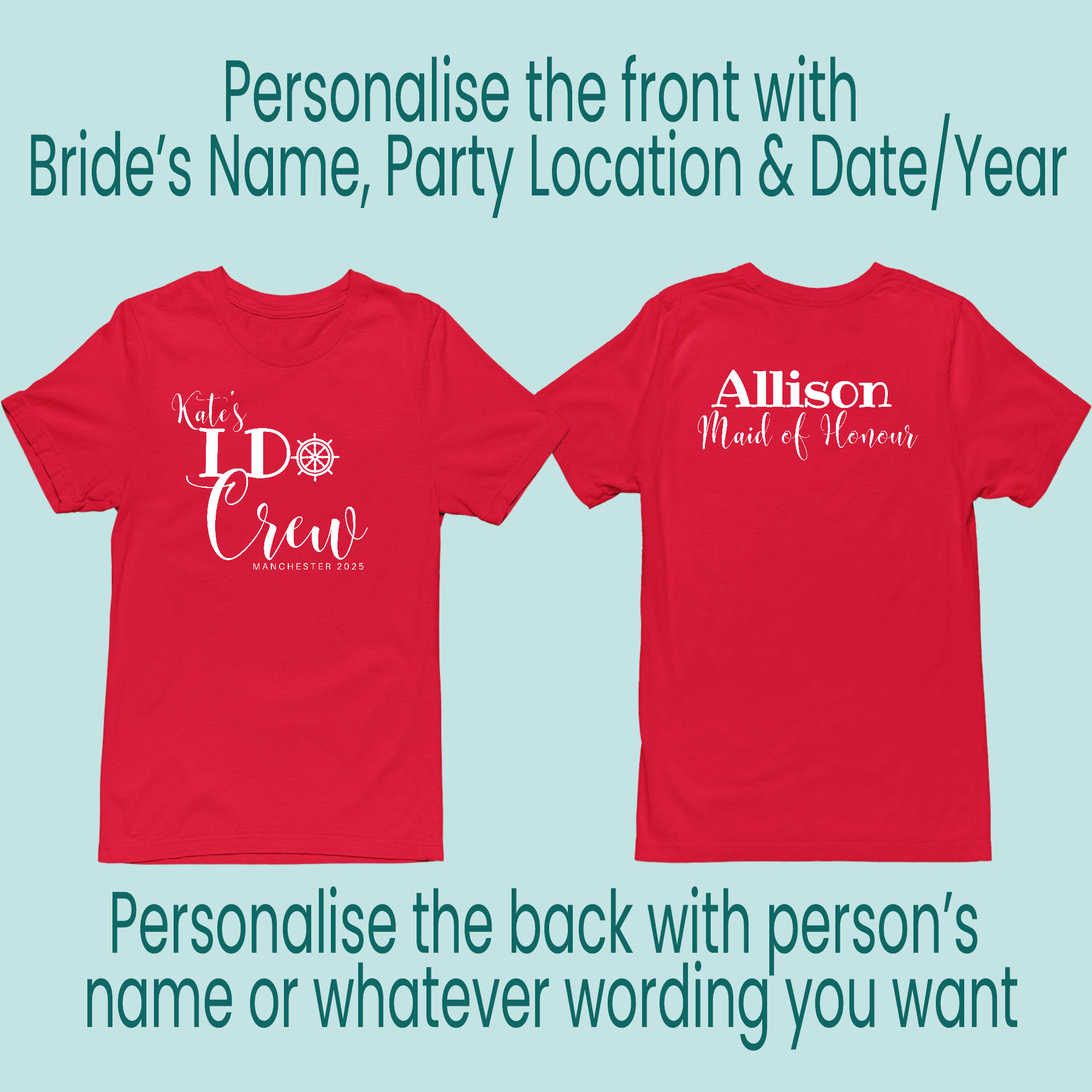 I do crew sailor hen tshirt red I do crew sailor hen tshirt red