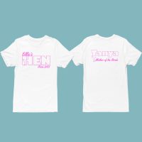 Neon style Hen party tshirt white Neon style Hen party tshirt