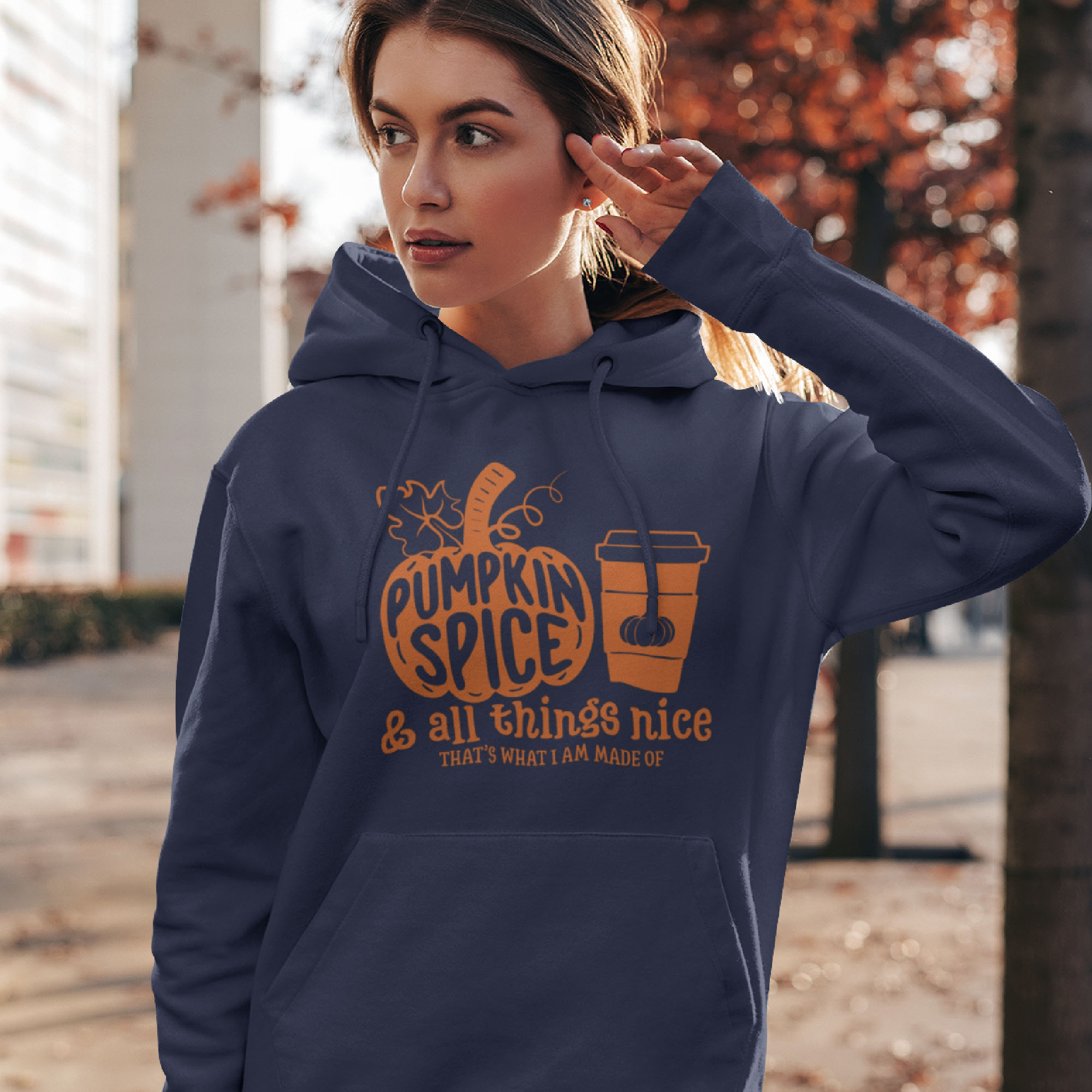pumpkin9 Pumpkin Spice Sweatshirt or Hoodie