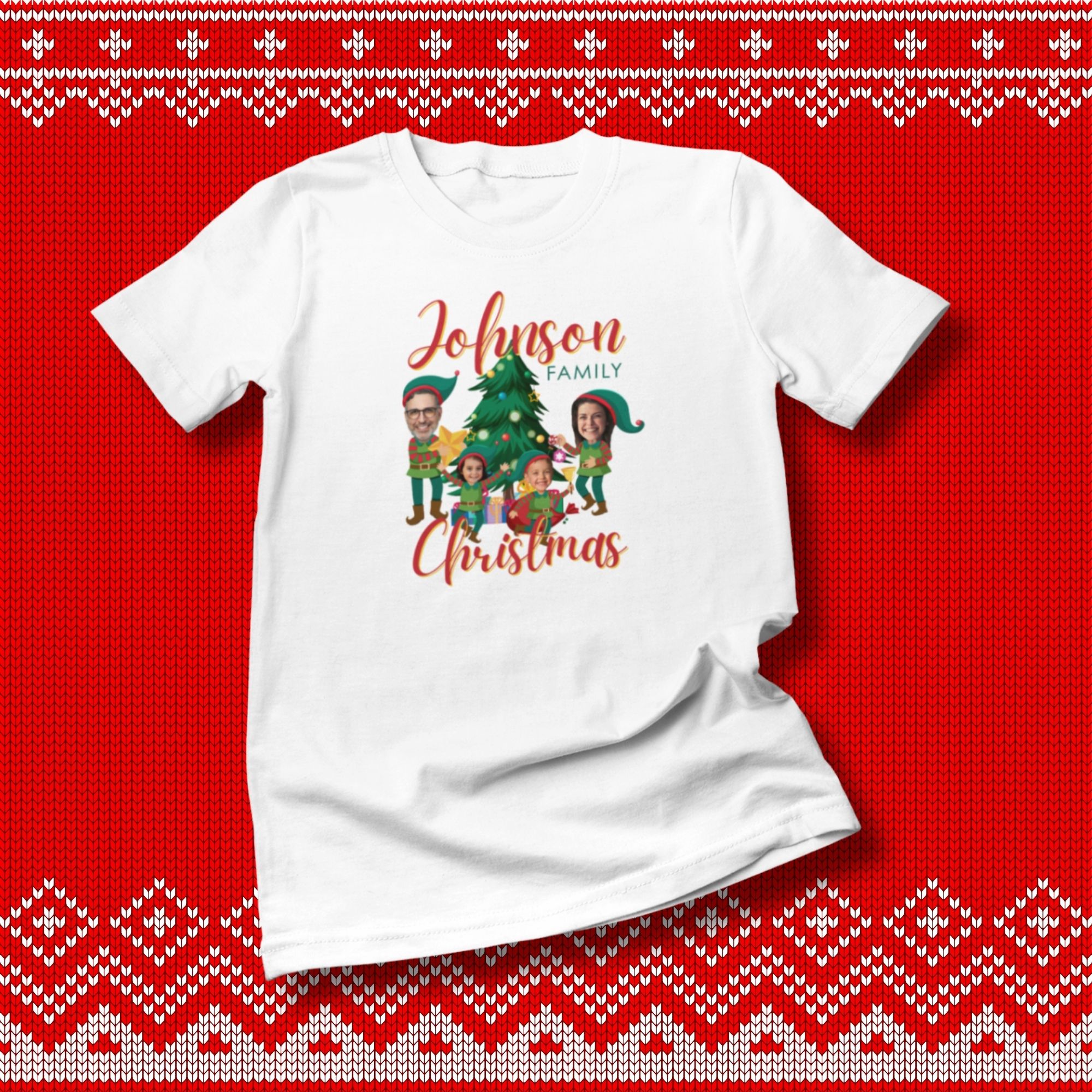 3 Elf Yourself Family PJs