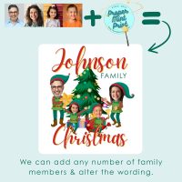 4 Elf Yourself Family PJs