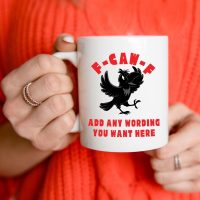 f-caw-f chicken or crow F-Caw-F mug