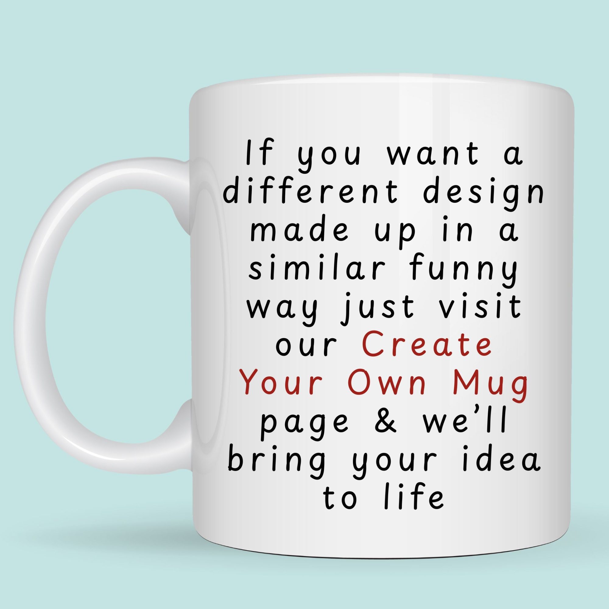 Life before computers mug