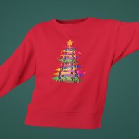 Crayon Christmas Tree Jumper