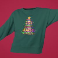 Crayon Christmas Tree Jumper