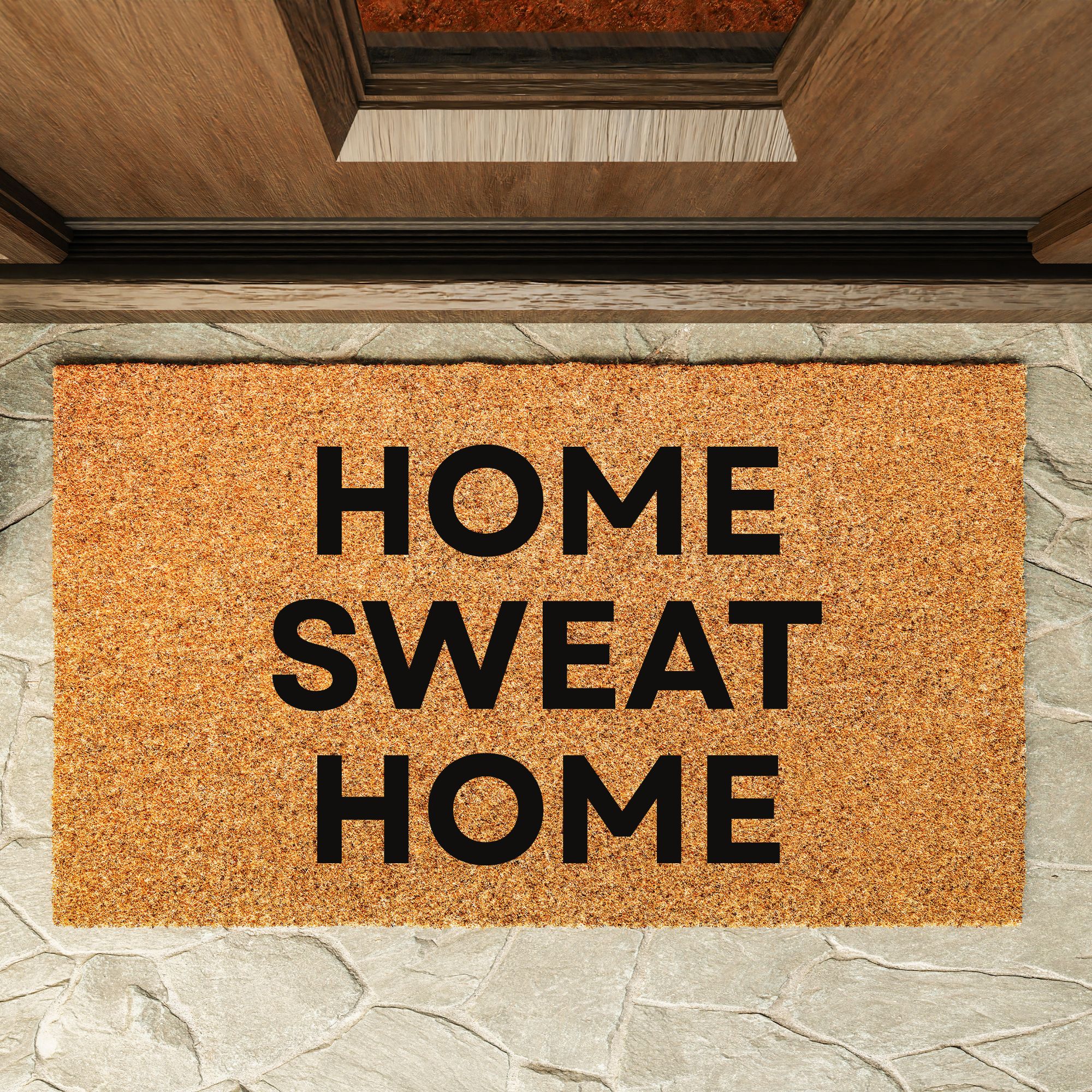 Still game doormat home sweat home Still game inspired doormat painted with "home sweat home" (sic)