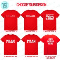 3 Mackem in Milan Tshirt -Various Styles